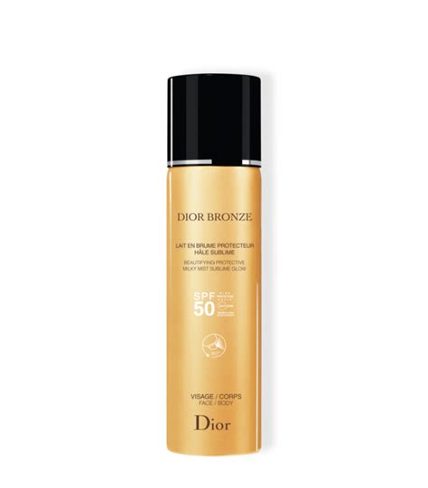 dior bronze lait en brume protecteur hâle sublime spf50